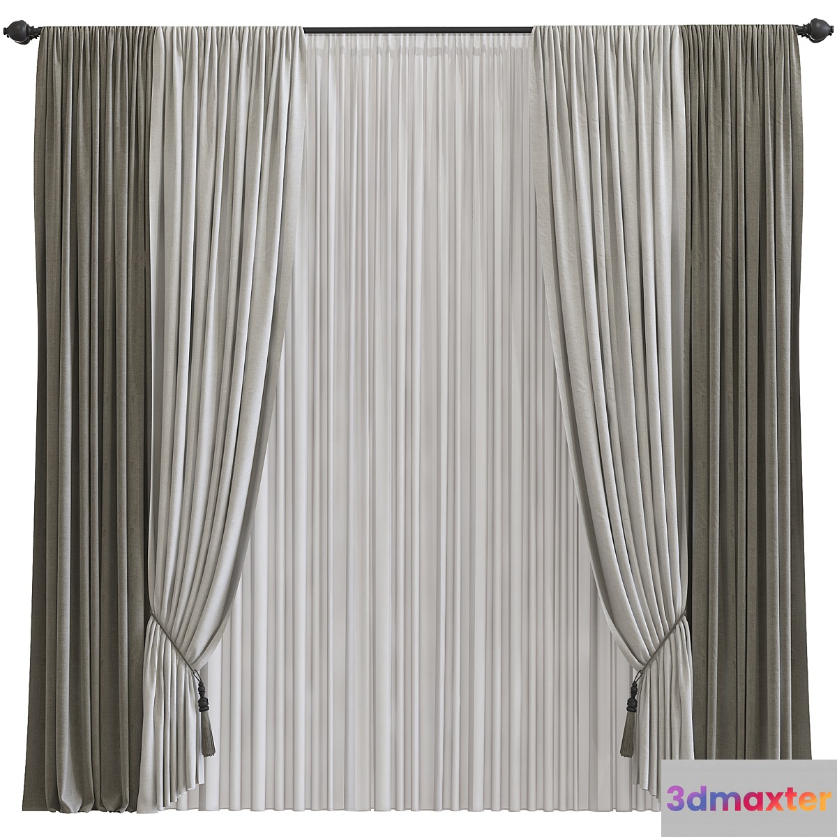Curtain №702 3D Max