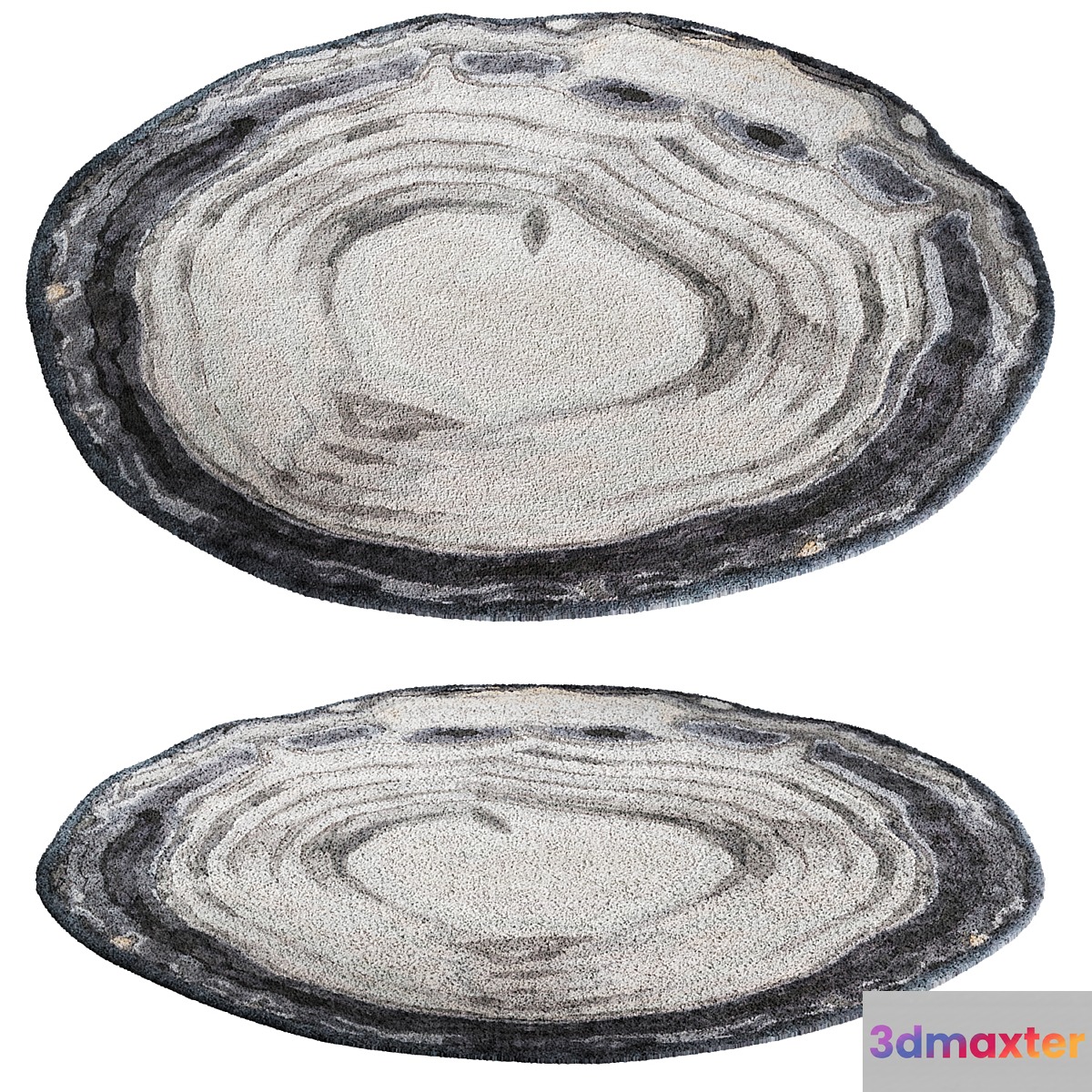 Parvata Round Rug 3D Max
