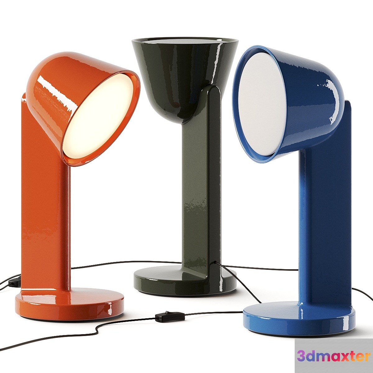 Flos Ceramique Table Lamp 3D Max