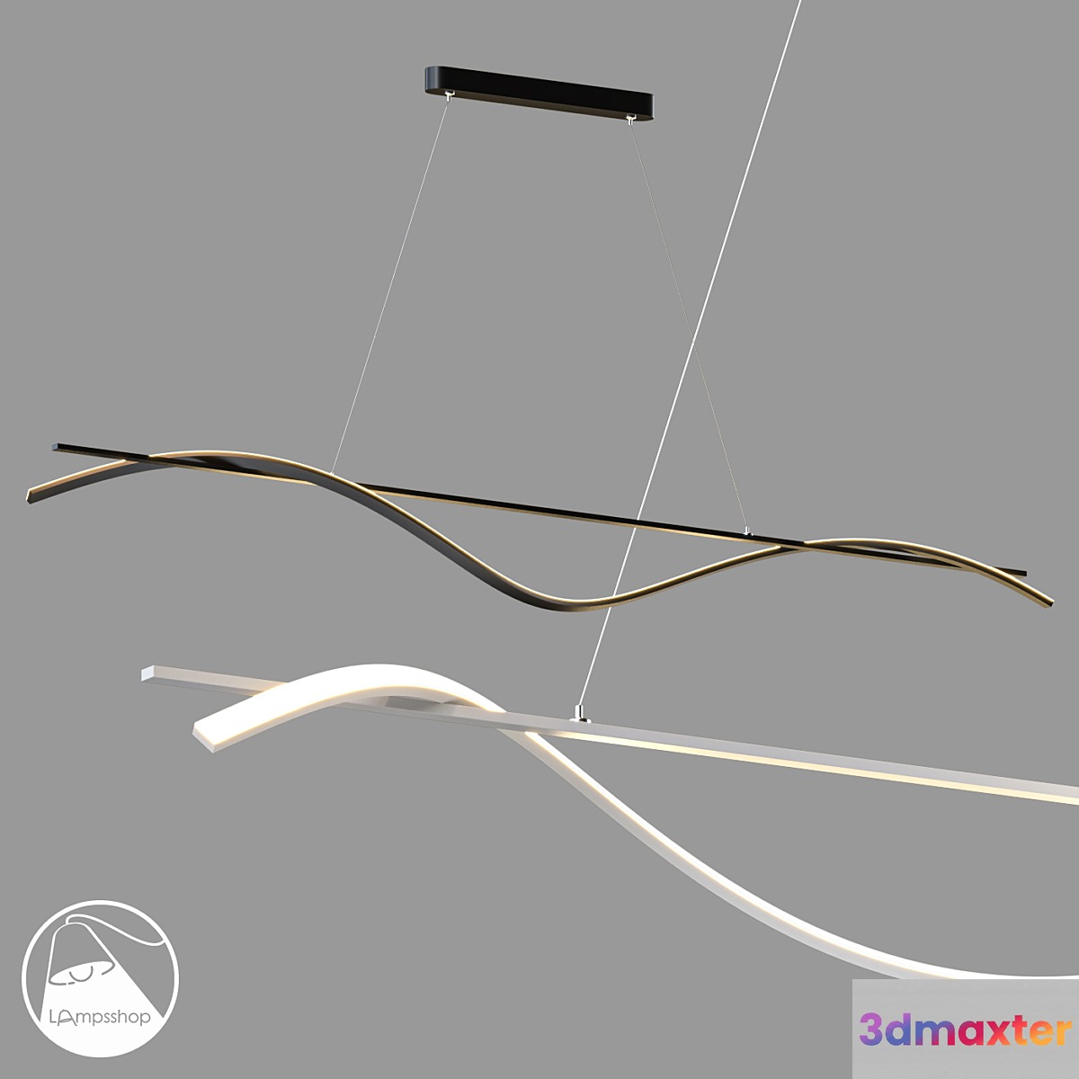 LampsShop.ru L1829 Pendant Vek Light 3D Max