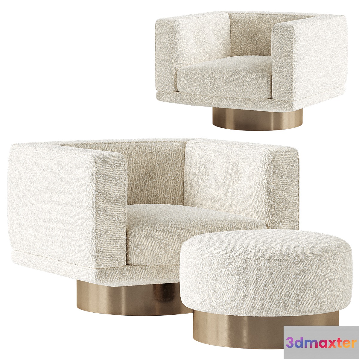 Sally by minotti 3D Max
