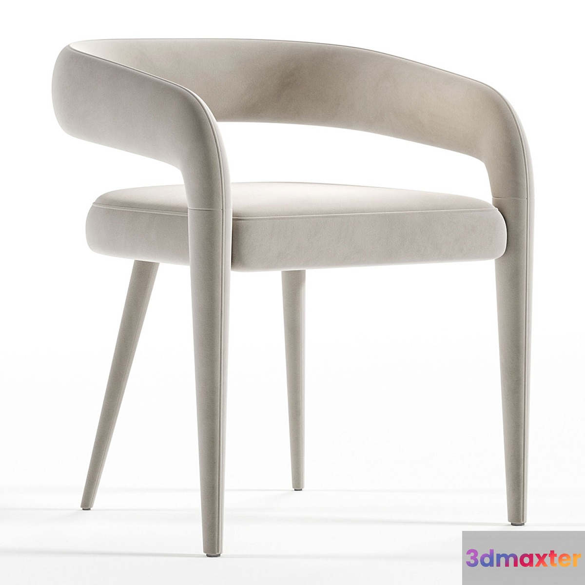 Syrah Dining Chair - No.2 3D Max