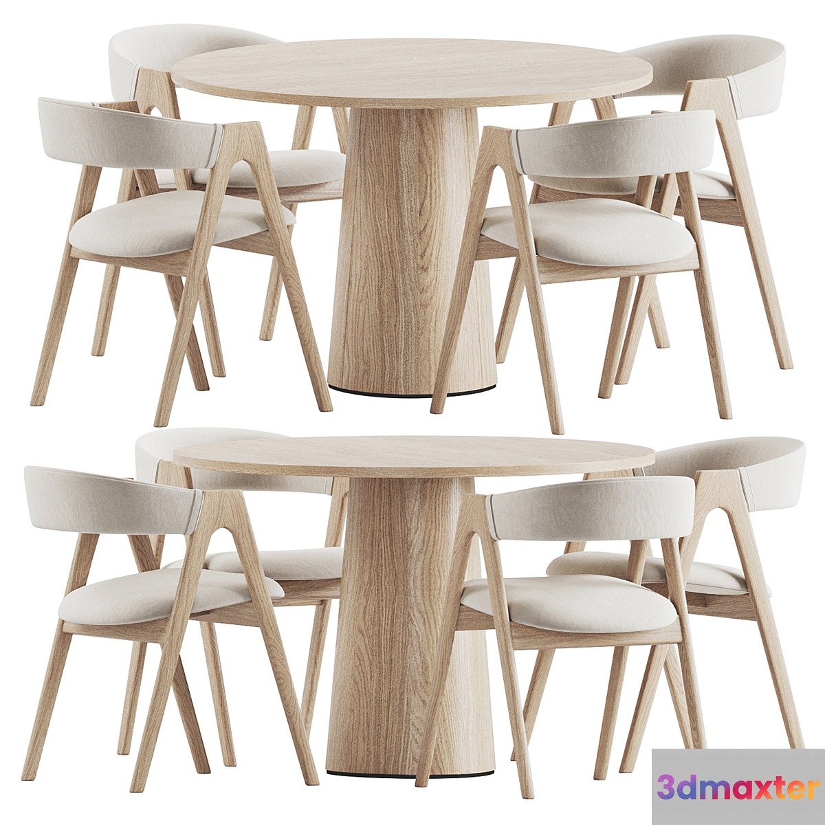 Dining Set 237 3D Max