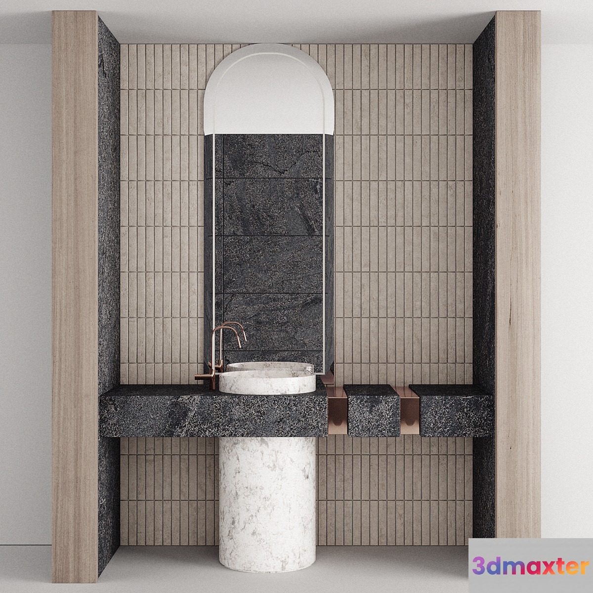 Bathroom Furniture 06 3D Max