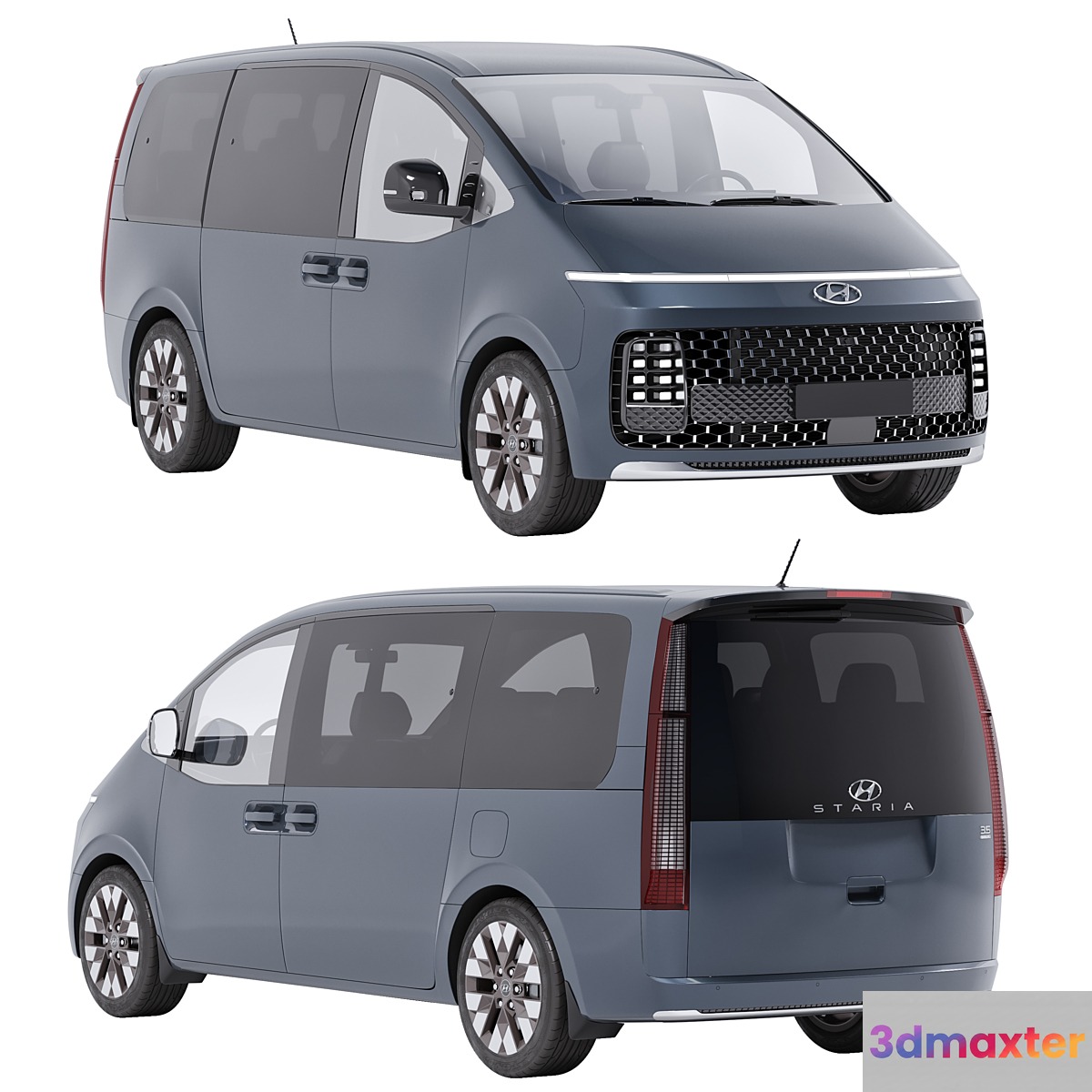 Hyundai Staria 3D Max