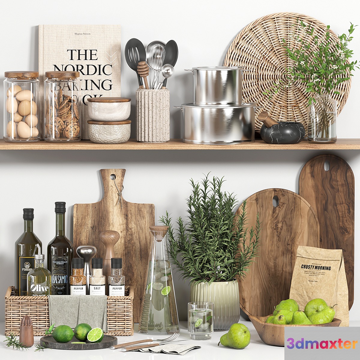 kitchen accessories 06 3D Max