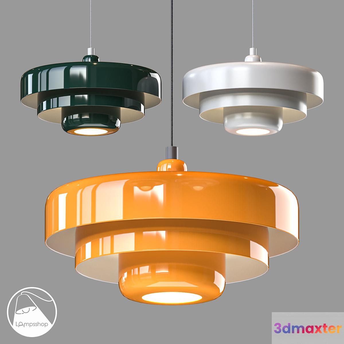 LampsShop.ru PDL2525 Pendant Foltot 3D Max