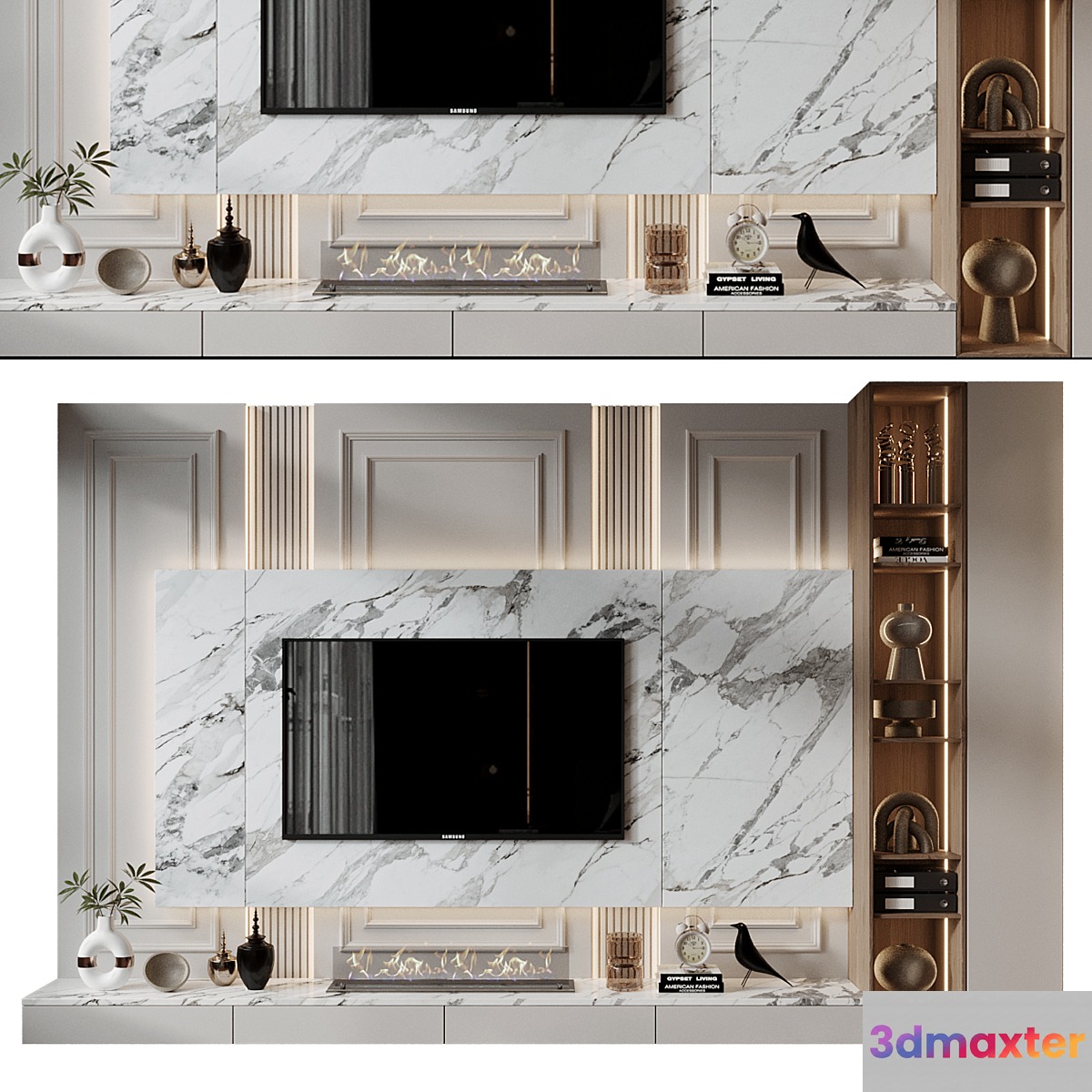 TV shelf 0769 3D Max