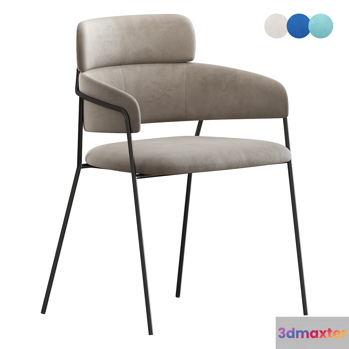 Chair Napoli Bradexhome 3D Max