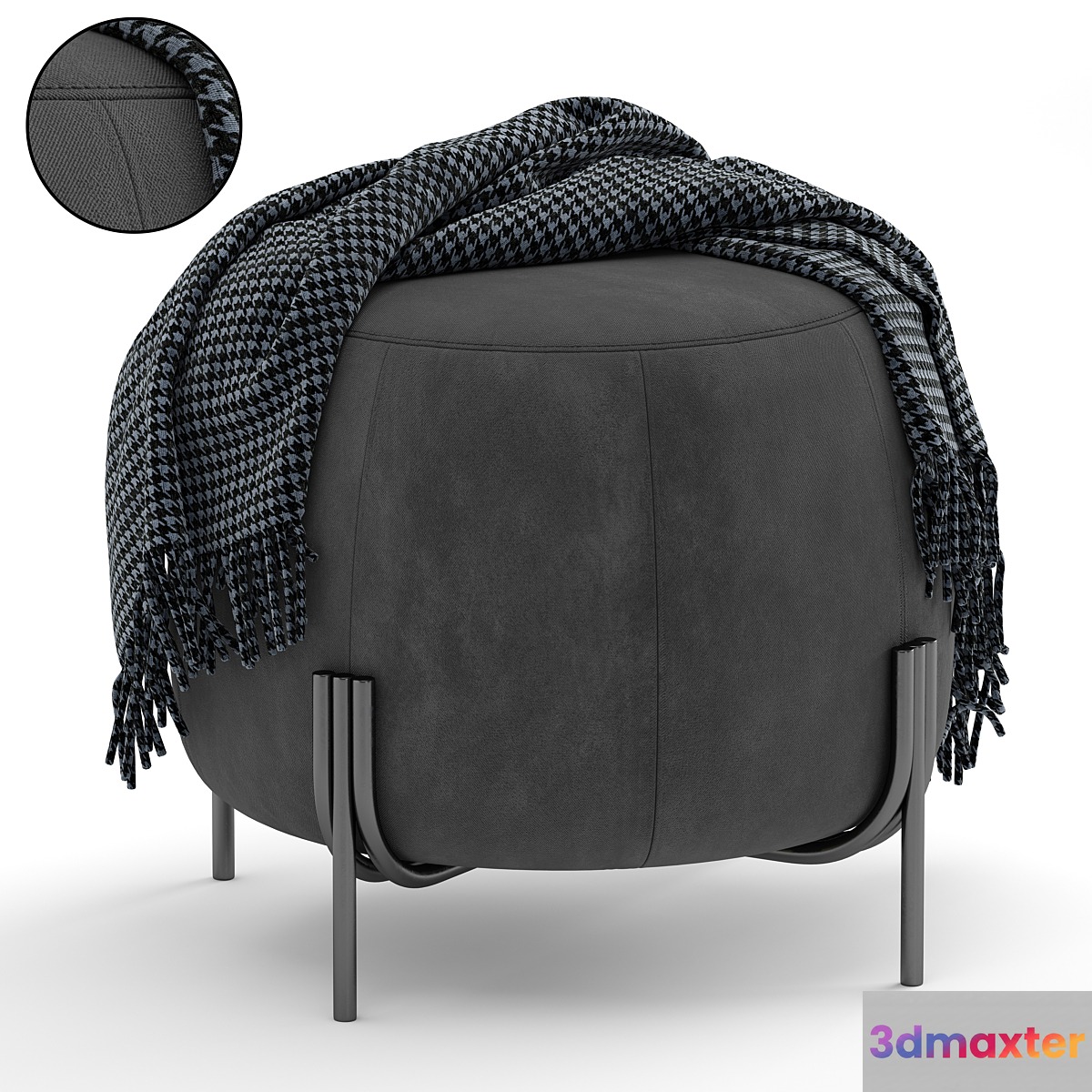 Pouf Flick INMYROOM.ru 3D Max