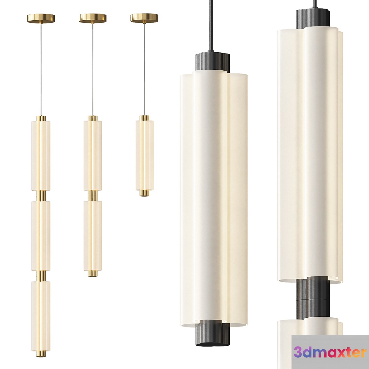 Rakumba Metropol Pendant Light 3D Max