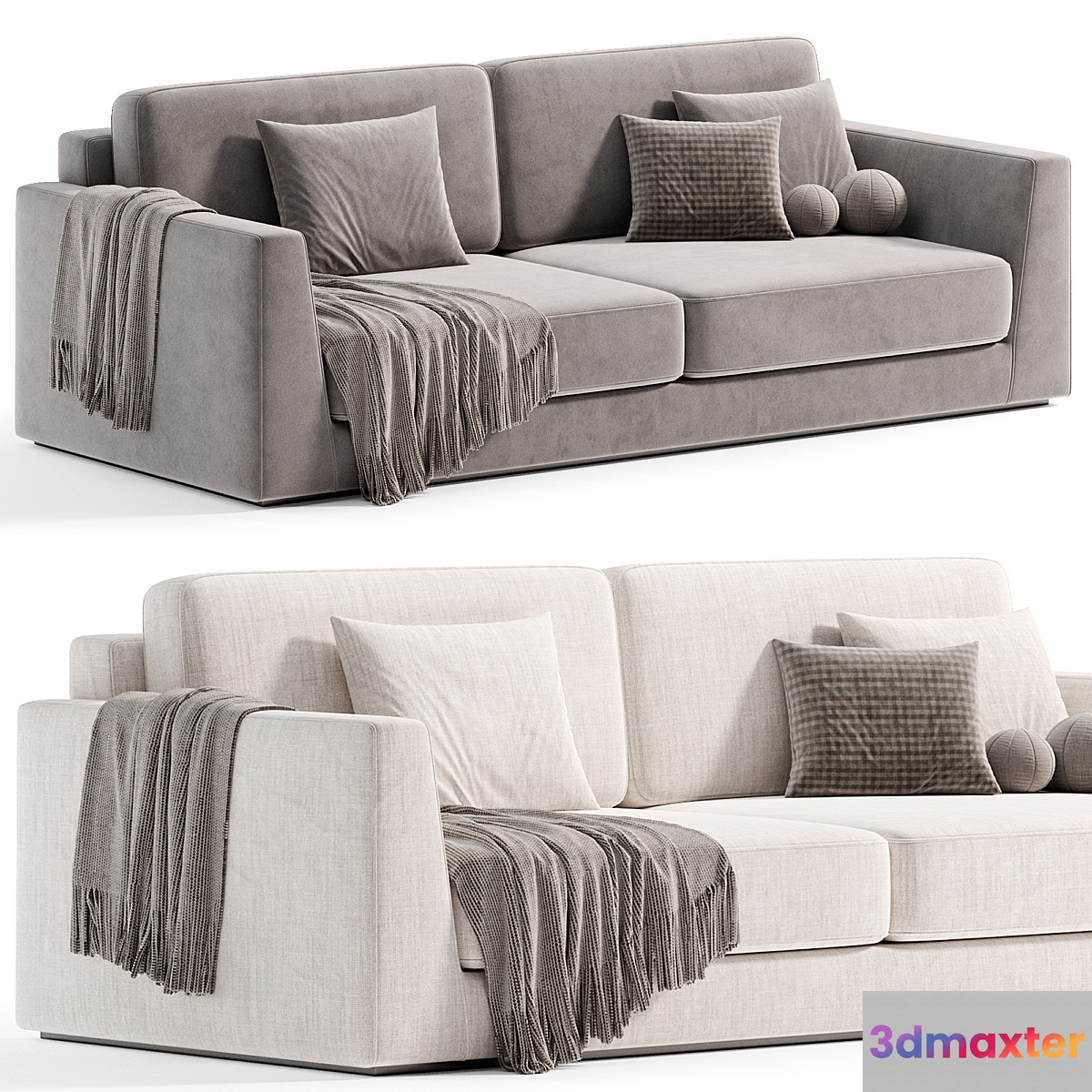 Celine Alberta Salotti Sofa by italini - No.2 3D Max