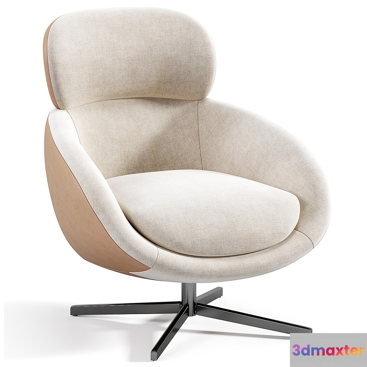 Russell Armchair By Minotti - No.2 3D Max