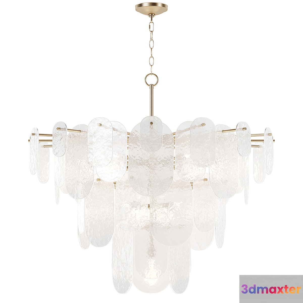 Black Rooster Decor - Alpert Chandelier 3D Max