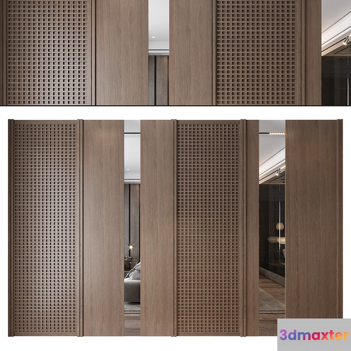 wall panels | set 299 3D Max
