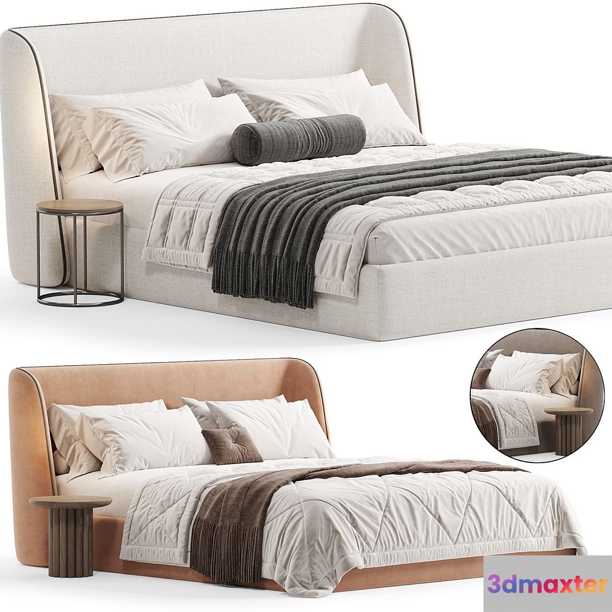 Caillou Bed By Casaricca 3D Max