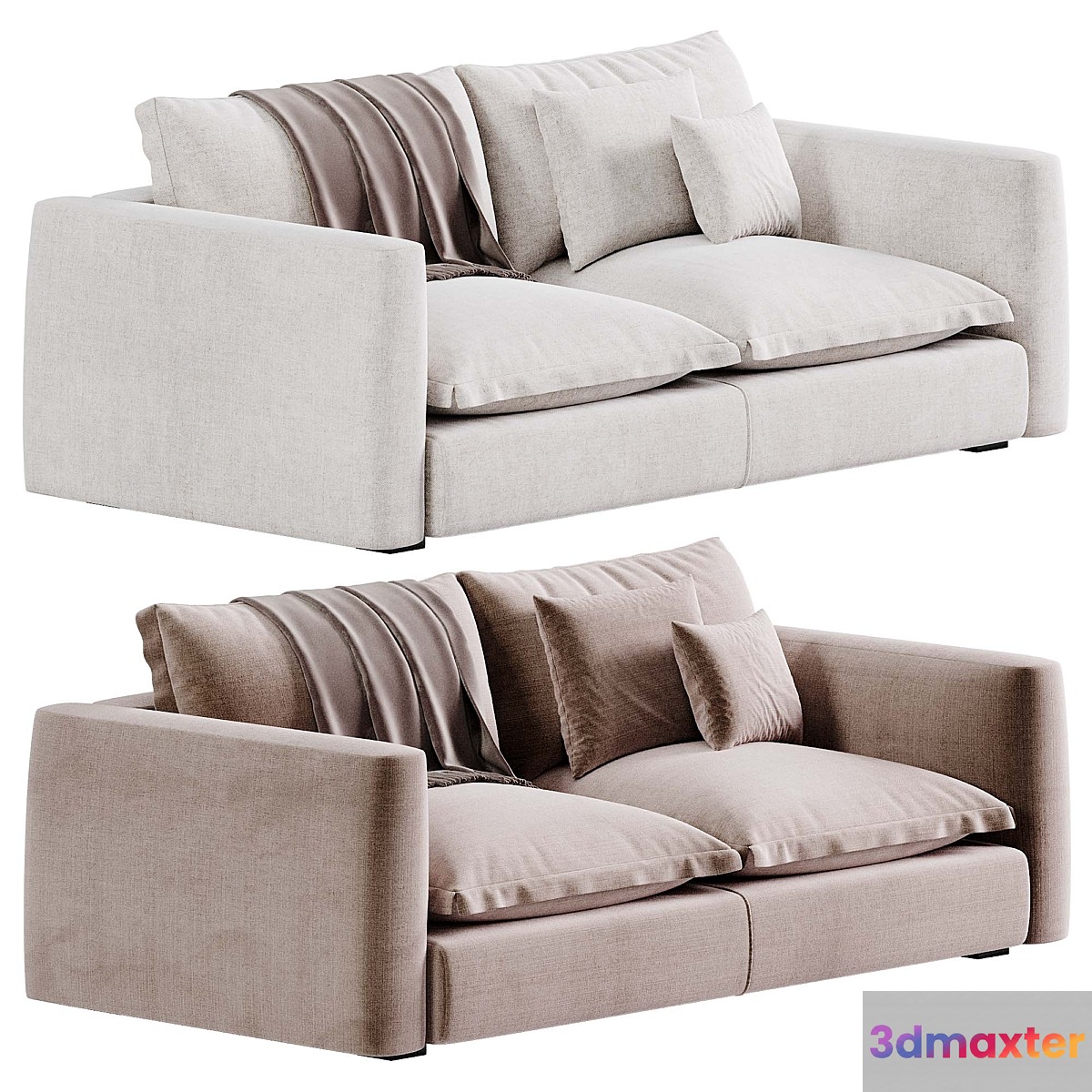 Brest Sofa By Baxter 3D Max