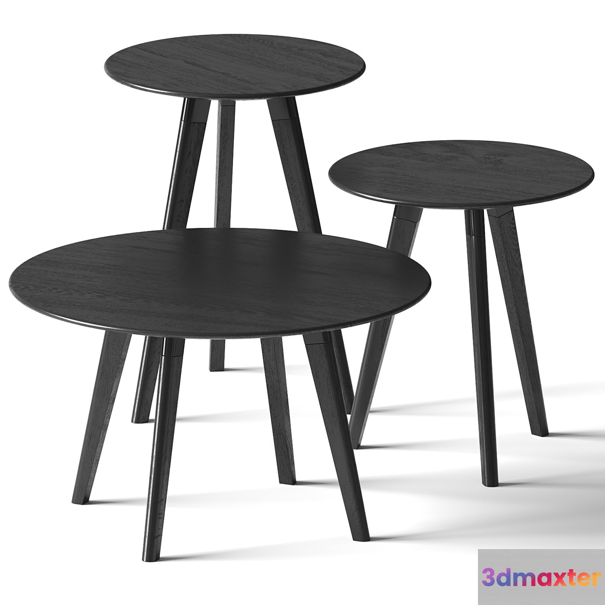 Dema EDGAR coffee tables 3D Max