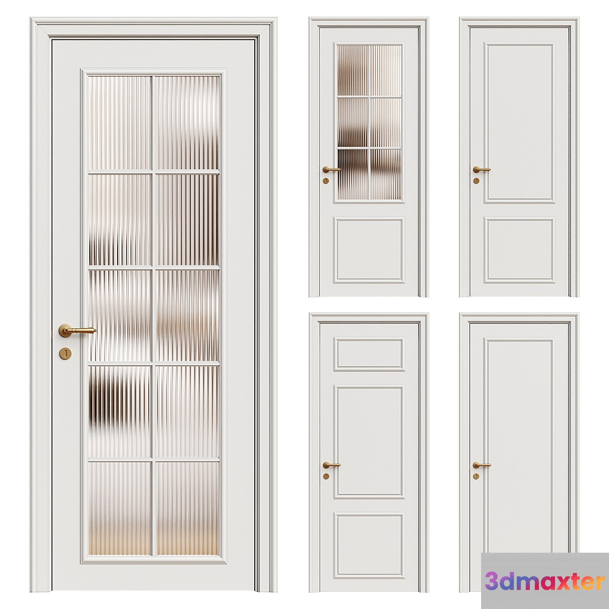 Paris Volhovec - Interior door 205 3D Max