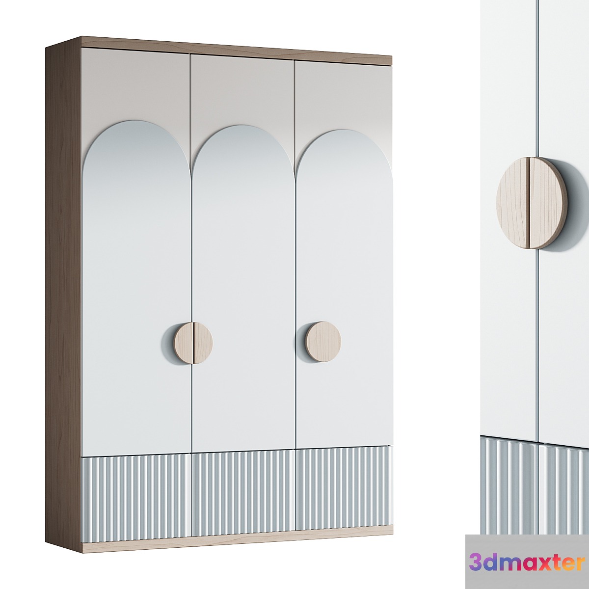036 Furniture for children cupboard 01 3D Max