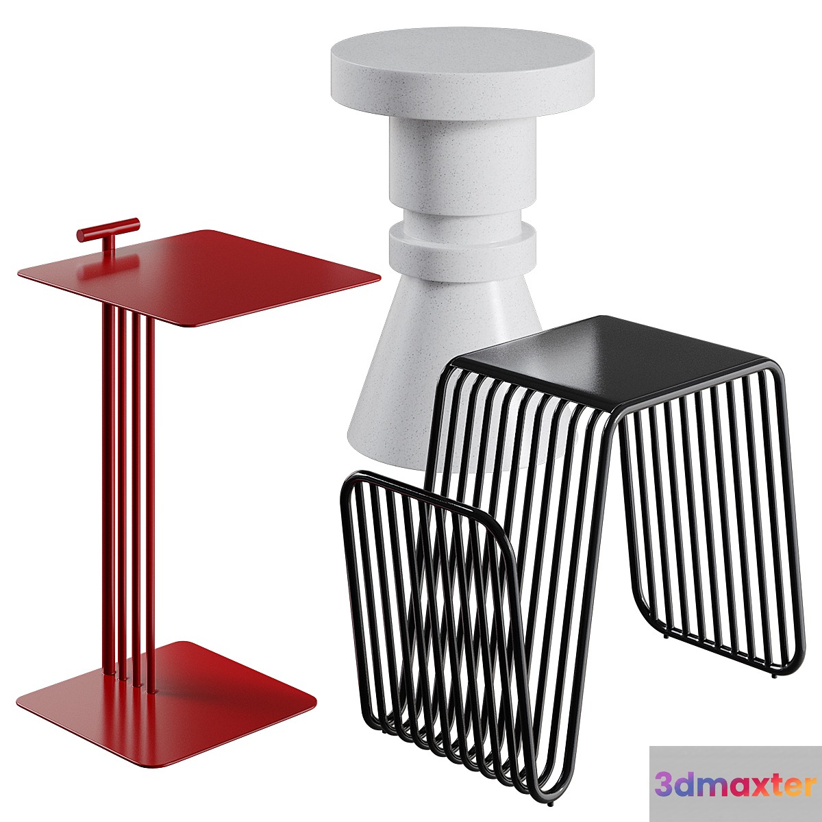 Side table by La Redoute 3D Max