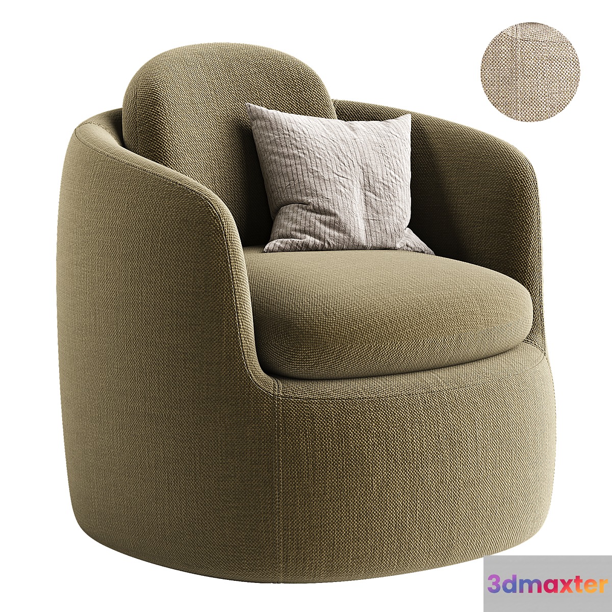 BILBAO Armchair By Morgan - No.2 3D Max