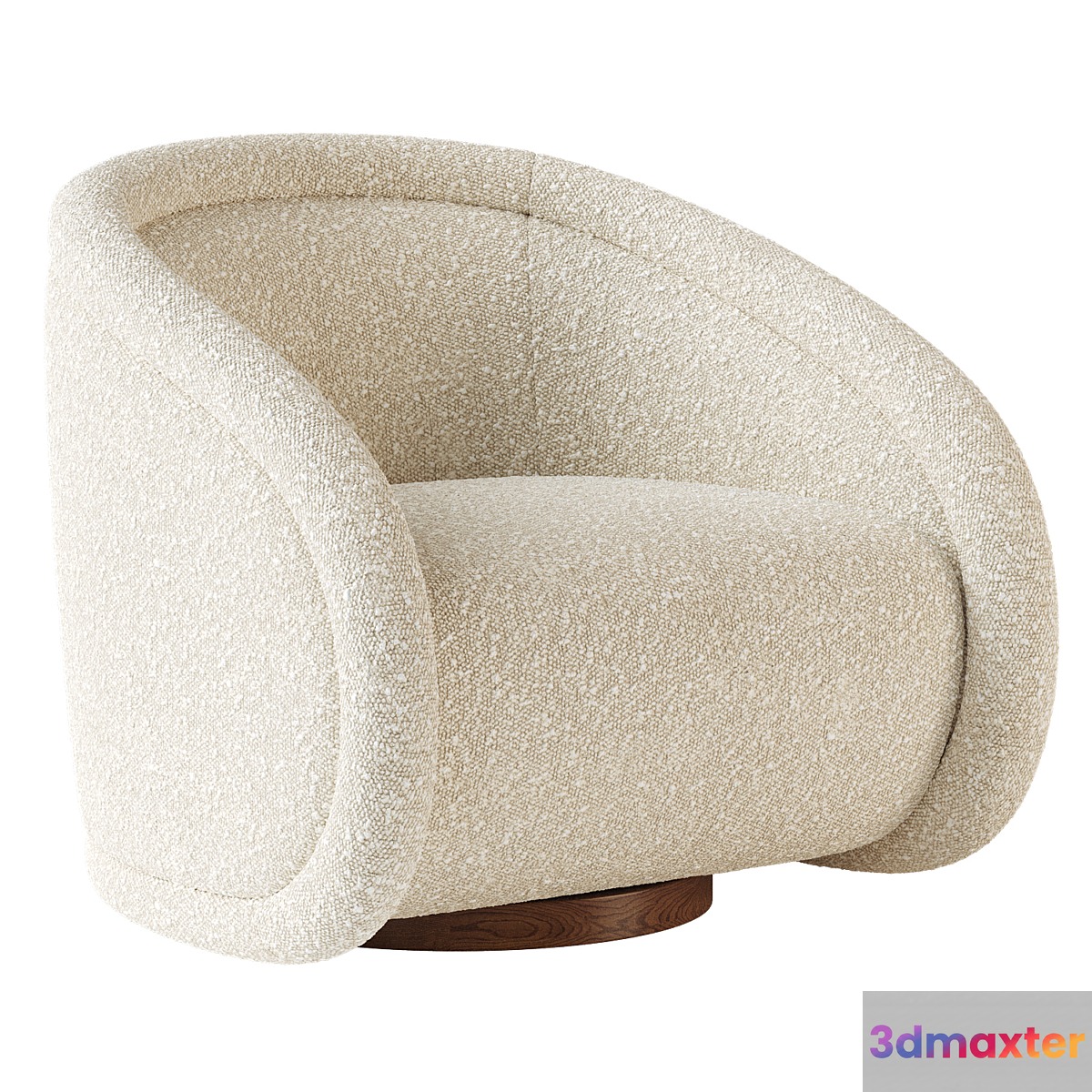 Medoc Swivel Chair 3D Max