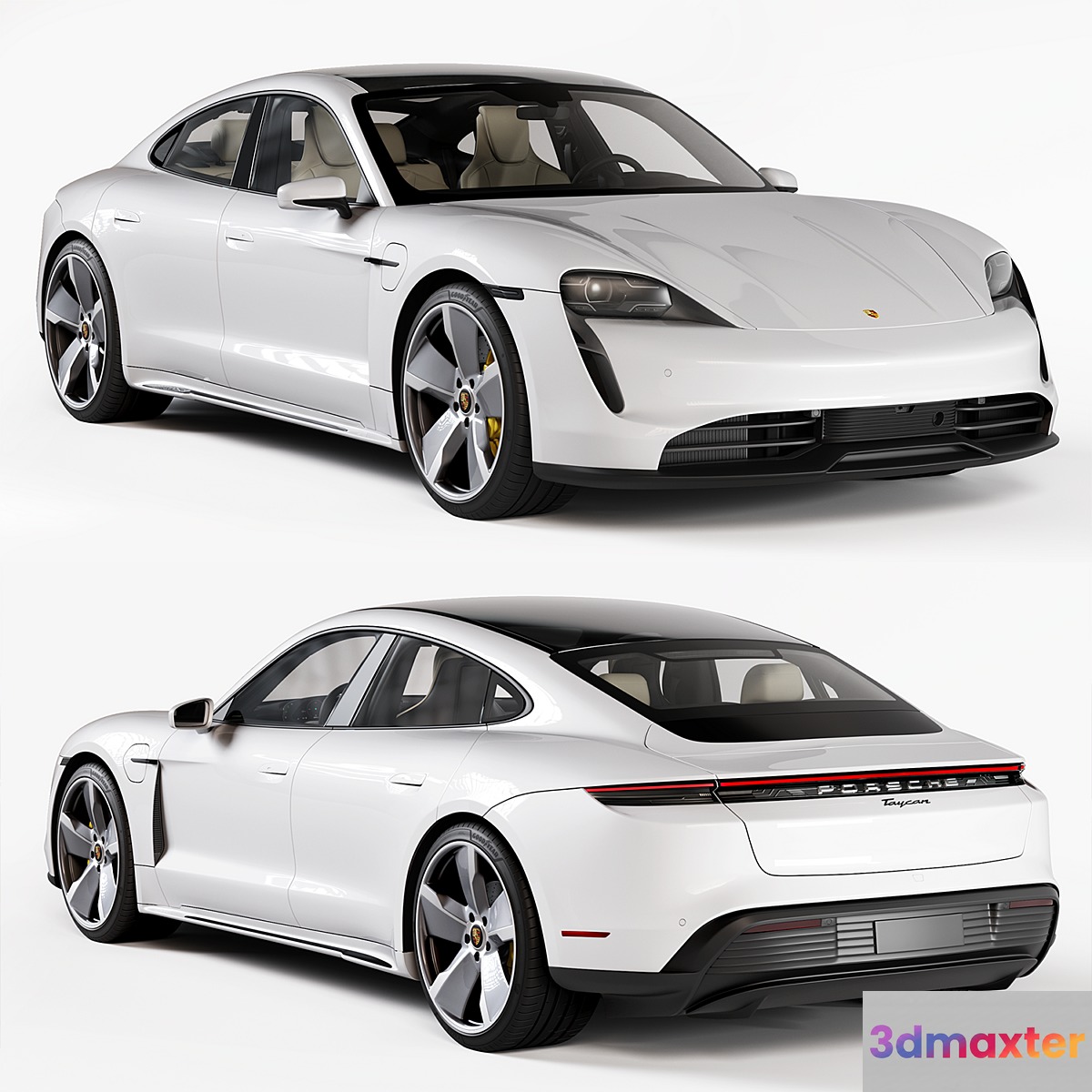 Porsche Taycan - No.2 3D Max