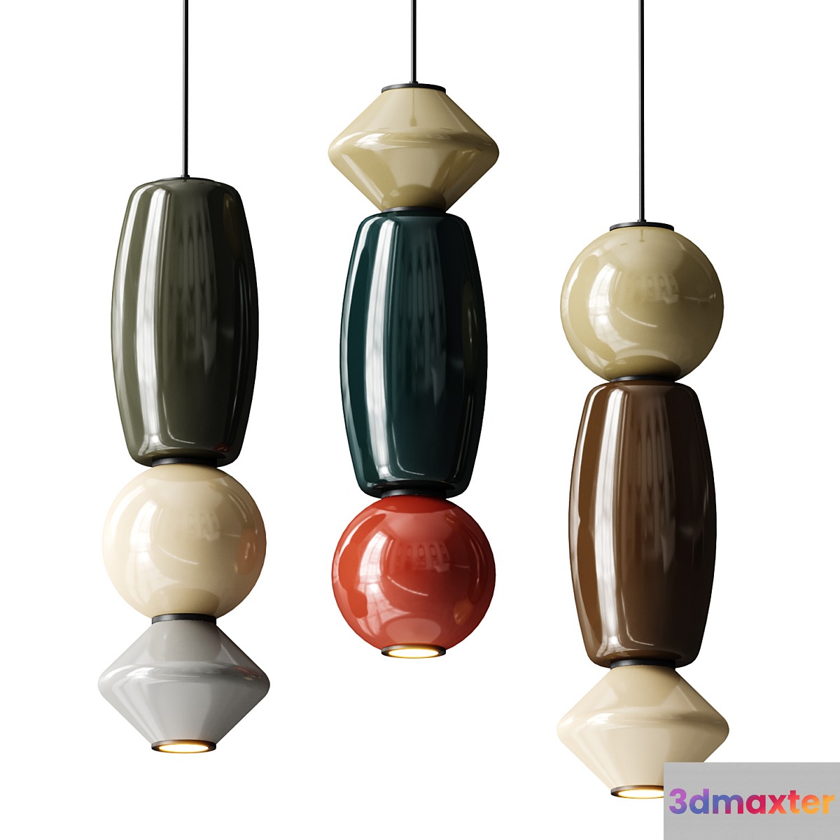 Aromas del Campo Papi Pendant Lamps 3D Max