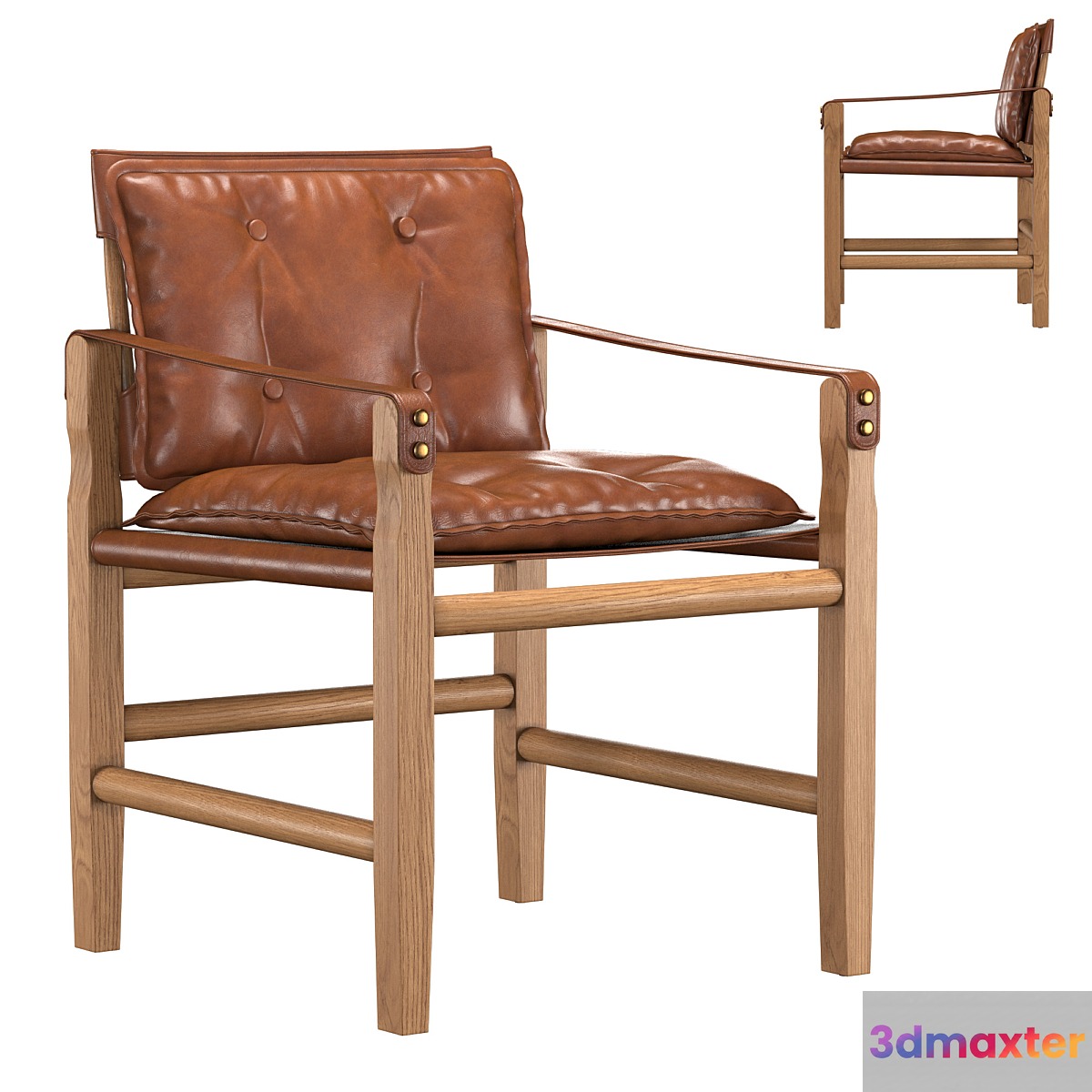 Lenz Dining Armchair 3D Max