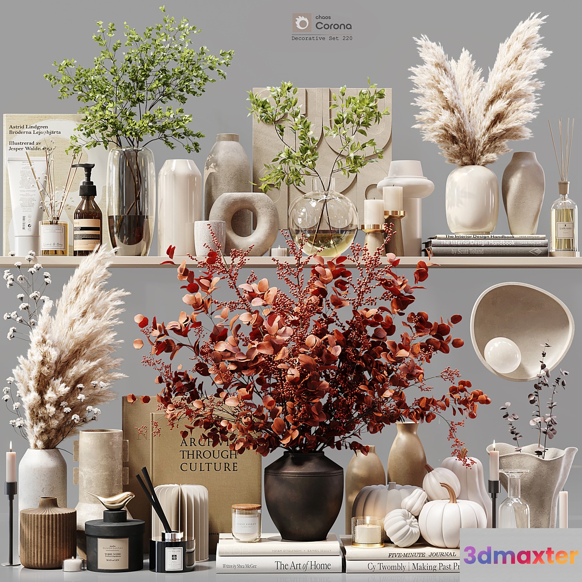 Decorative Set 220 3D Max
