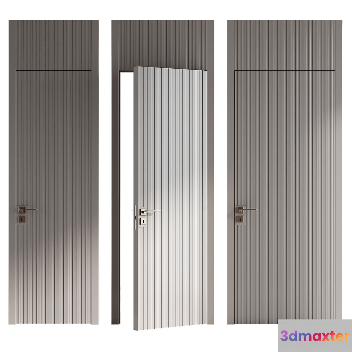 Venus milled doors from Academy 3D Max