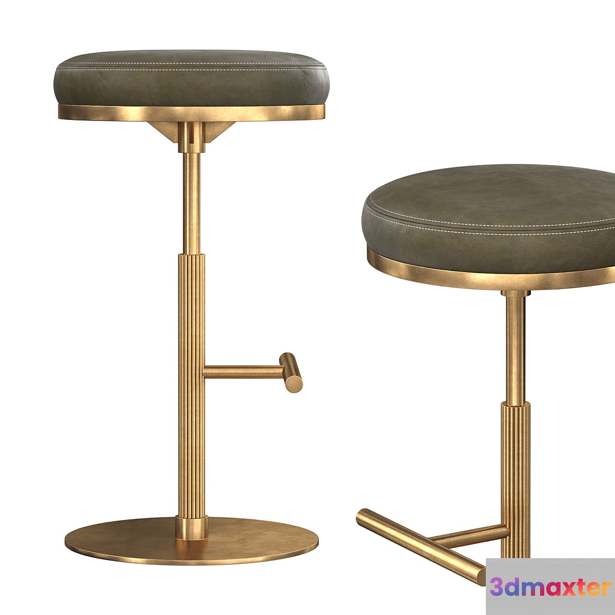 Wardell Stool 3D Max