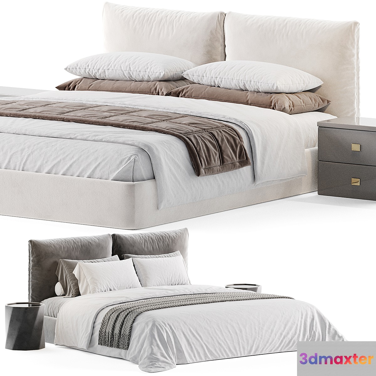 Poliform Dream Bed - No.2 3D Max