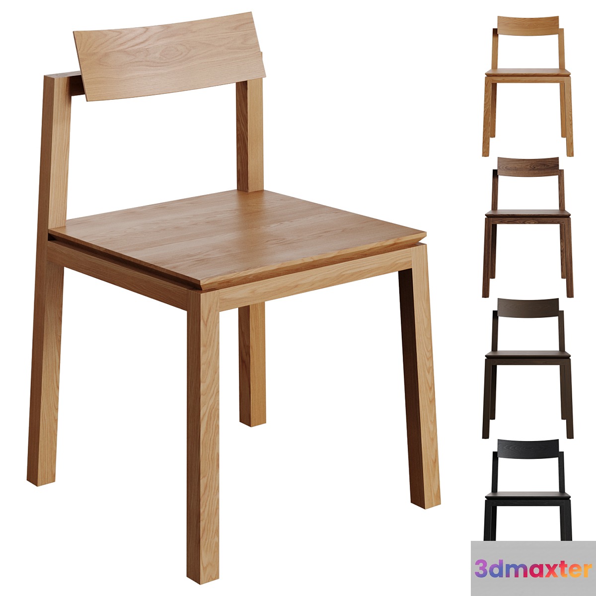 Humilis chair by FrancoCrea 3D Max