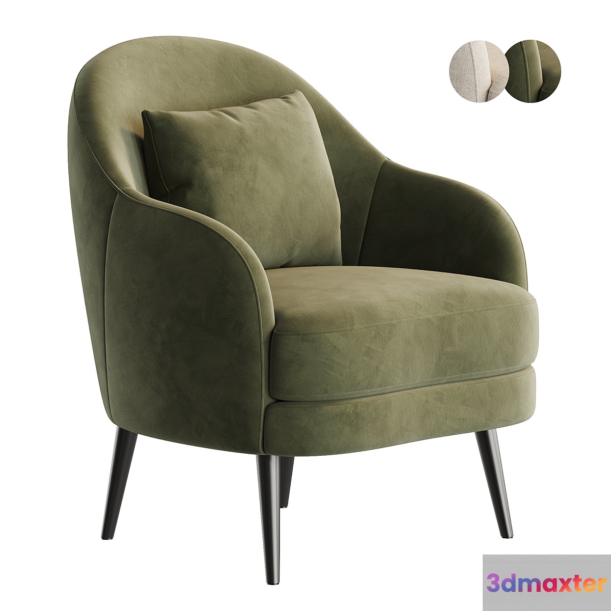 Newton Armchair by Dantone Home 3D Max