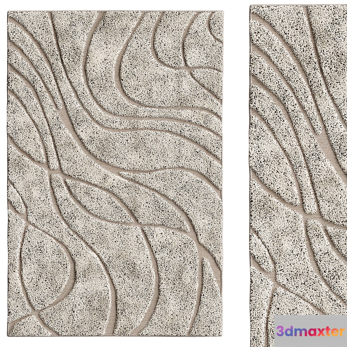 Carpet SAFAVIEH Florida Shag Collection 3D Max