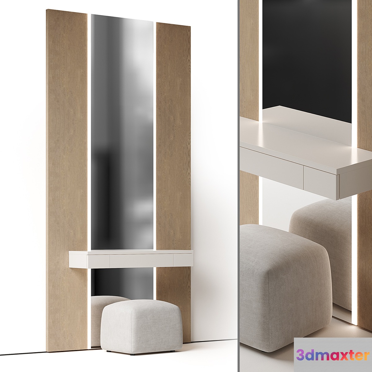 Dressing table NG5 3D Max