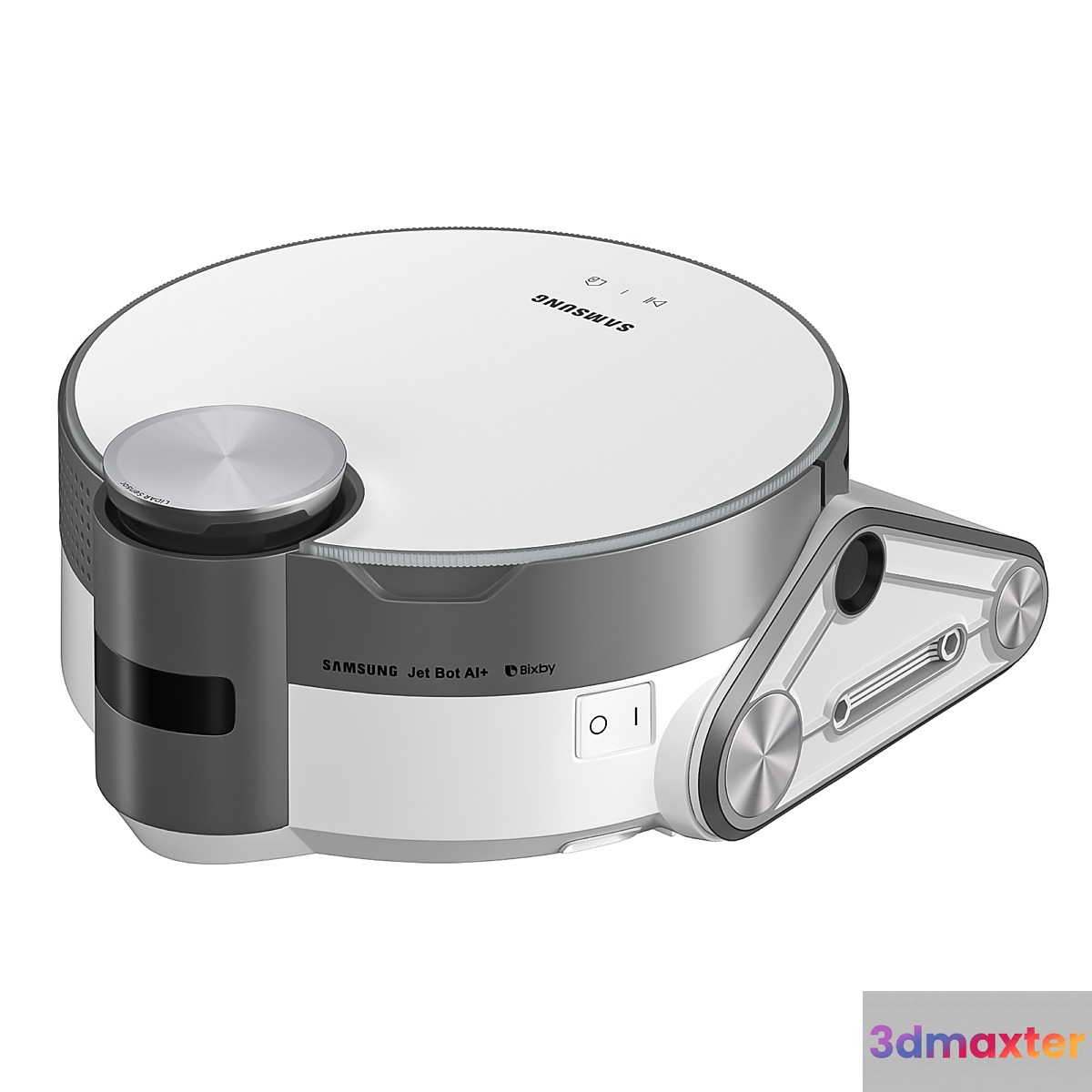 SAMSUNG BESPOKE Jet Bot AI+ Robot Vacuum VR50T95735W 3D Max