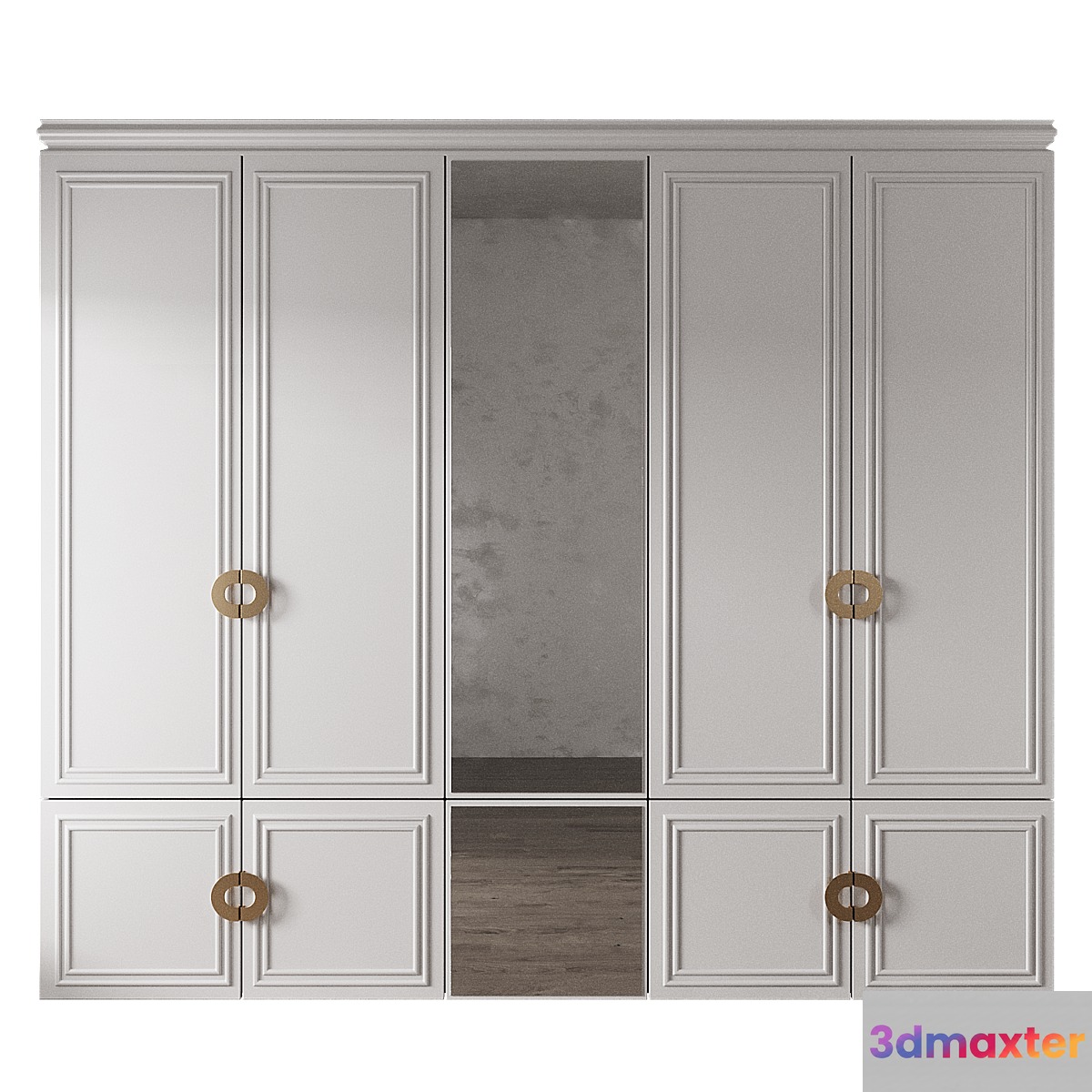 wardrobe 164 3D Max
