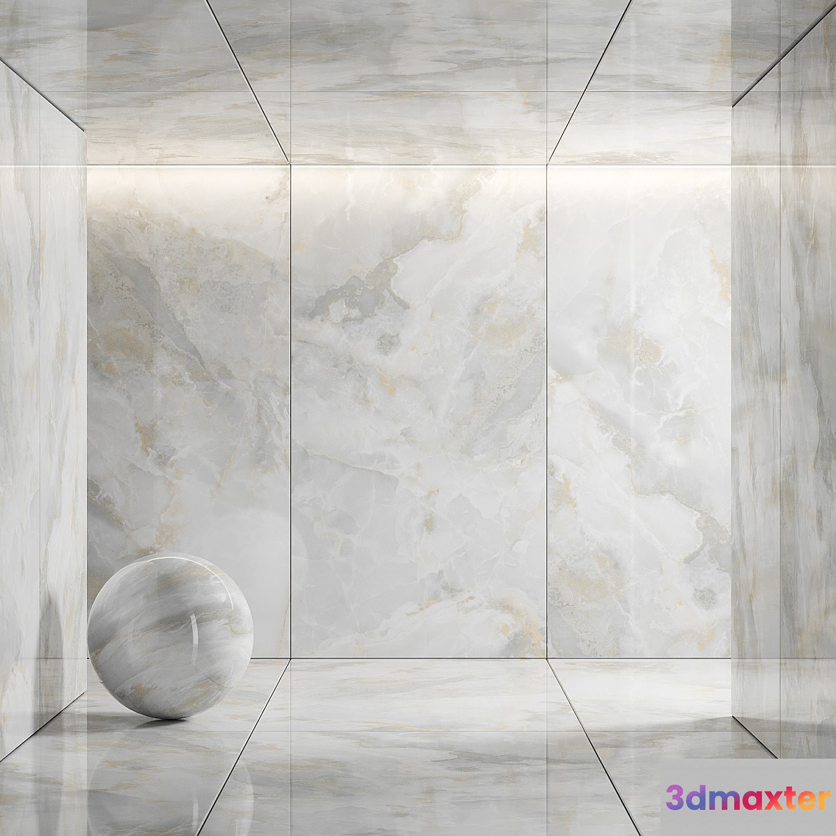 Porcelain tile Neodom Ambassador Onix Vetro 3D Max