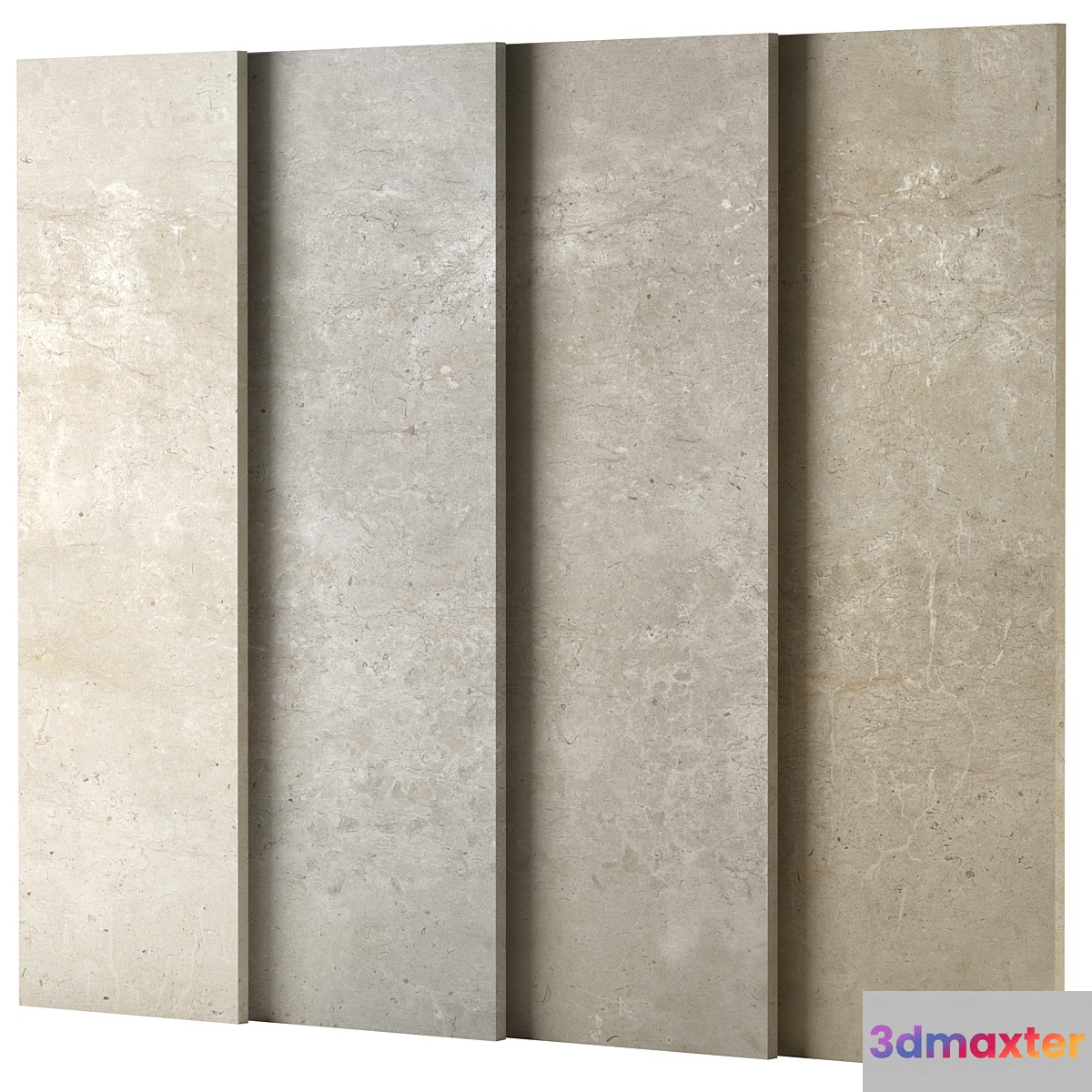Brushed Limestone 01 - No.2 3D Max