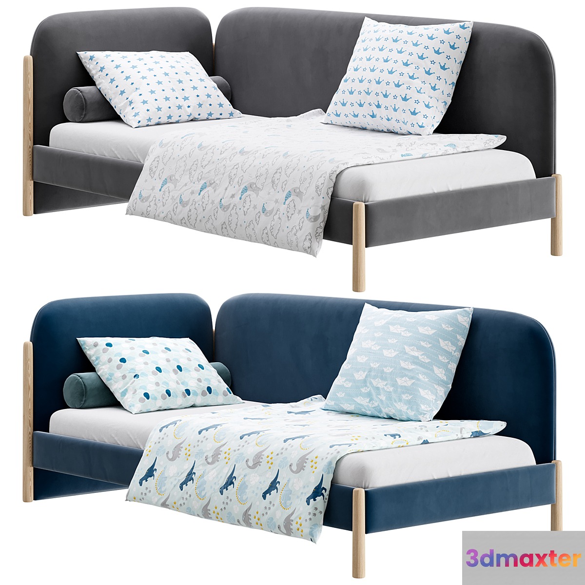 Casey 90 bed 3D Max