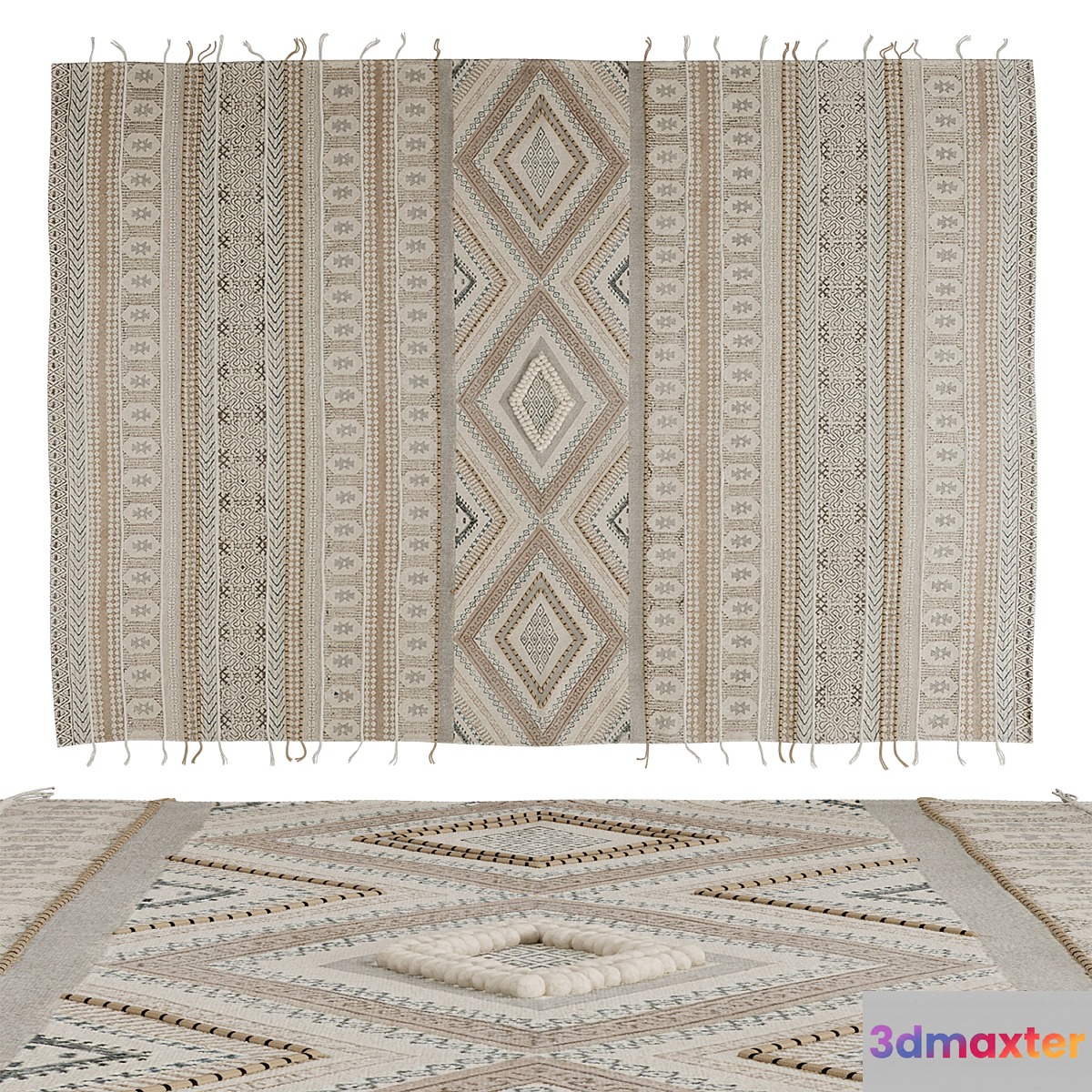 Rug Lata Ethnic 160x230 divan.ru 3D Max