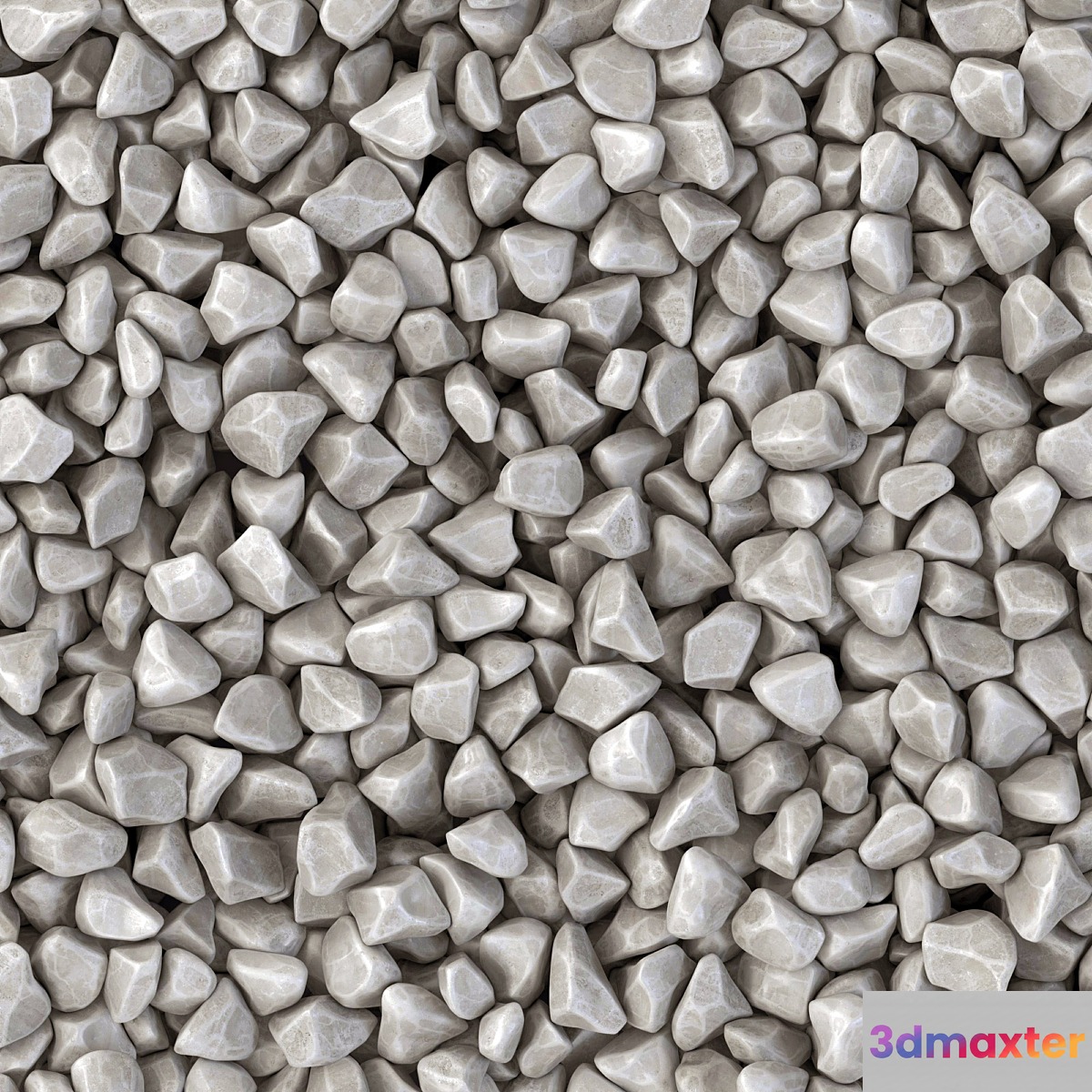 Gravel n3 3D Max