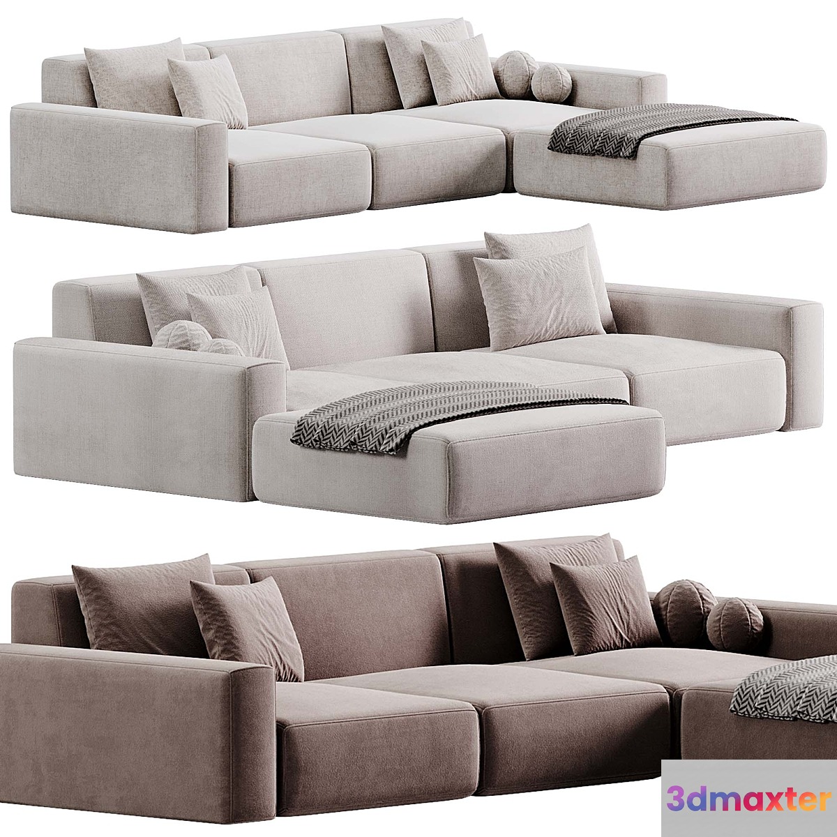 Lynnbrook Sofa By Weilai Concept 3D Max