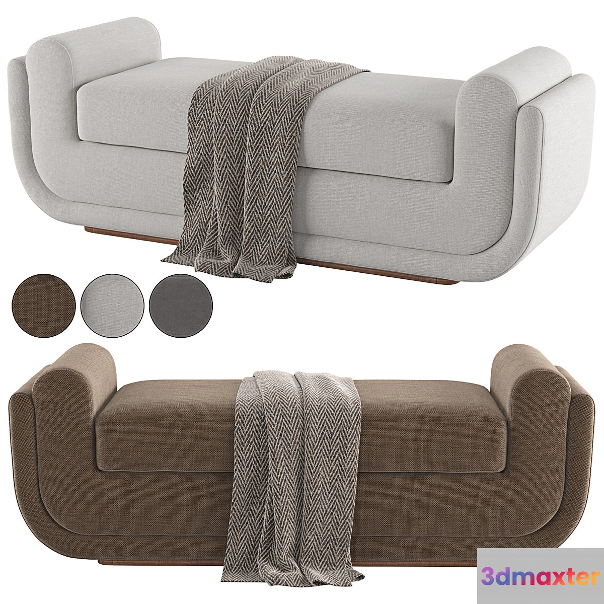 Bench Matteo 3D Max