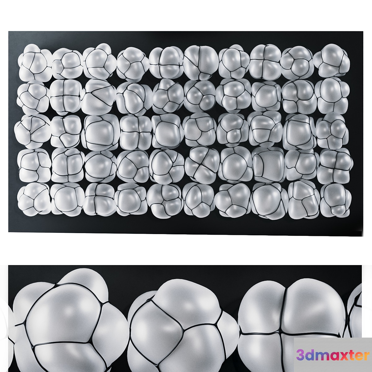 Plump Wall Sculpture 3D Max