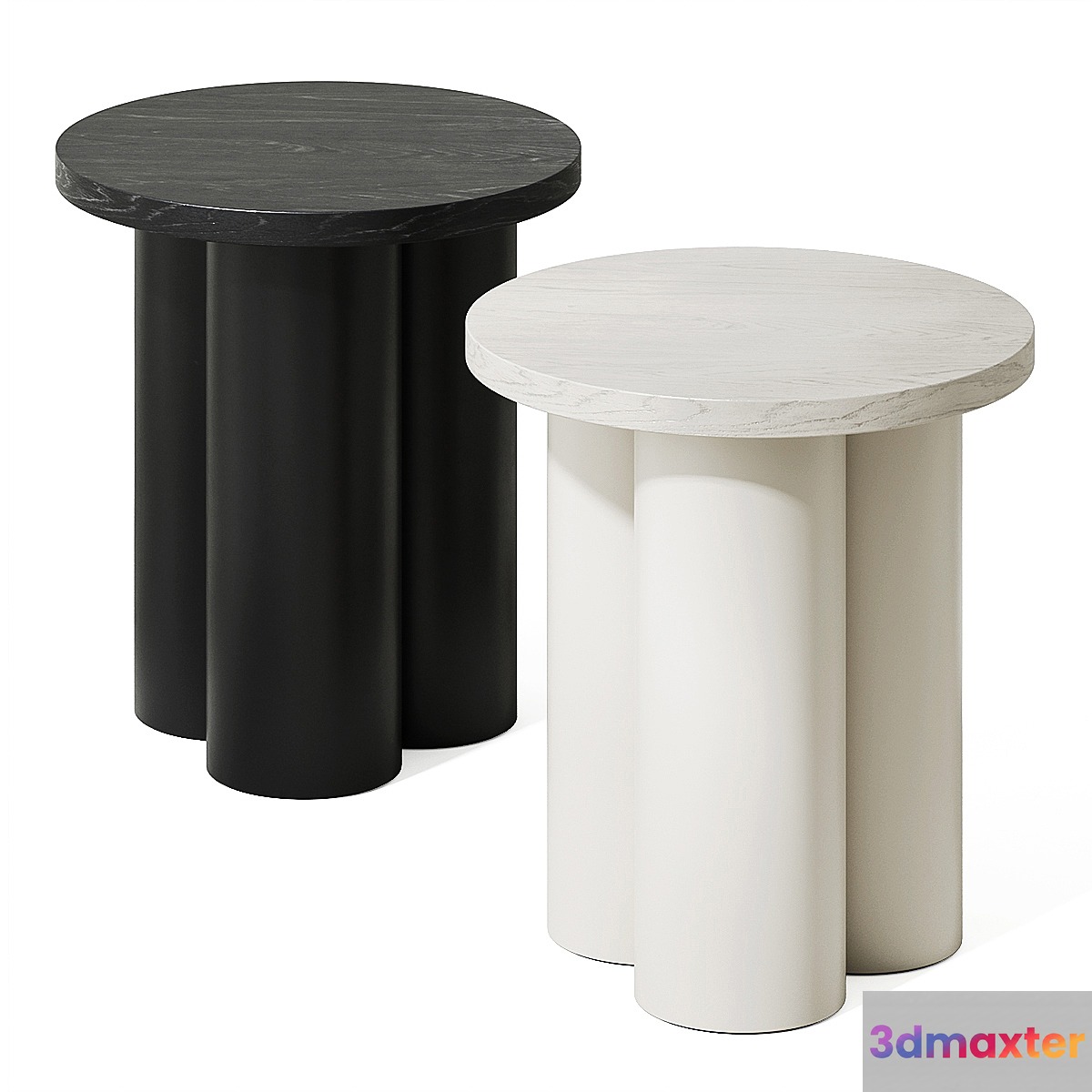 Oly Stool by noo.ma 3D Max