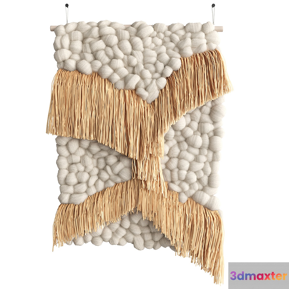 Panno with fringe by Helen Loom 3D Max